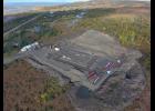 Photo courtesy Jerome Melin POOL— The site of the future pool in Unalakleet.